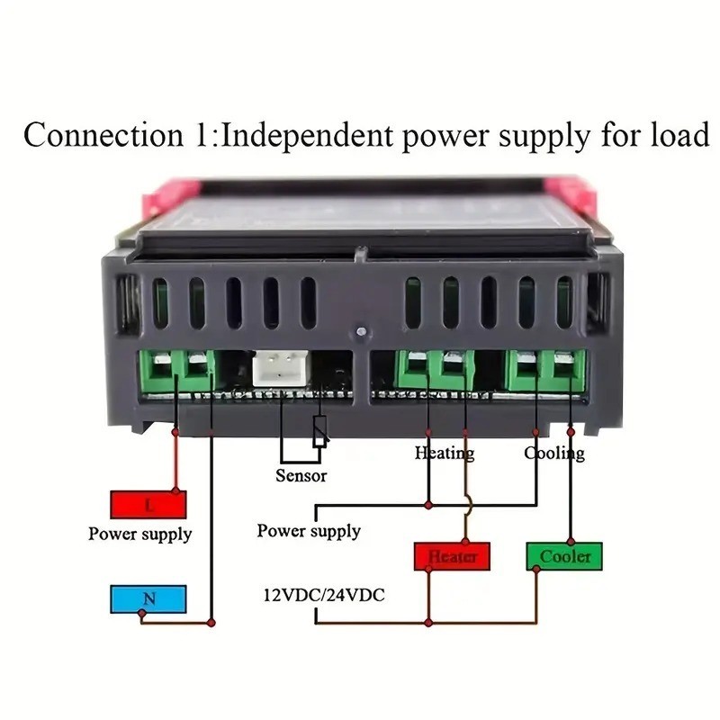 STC-1000-12v-STC 1000 LED Dijital Termostat,